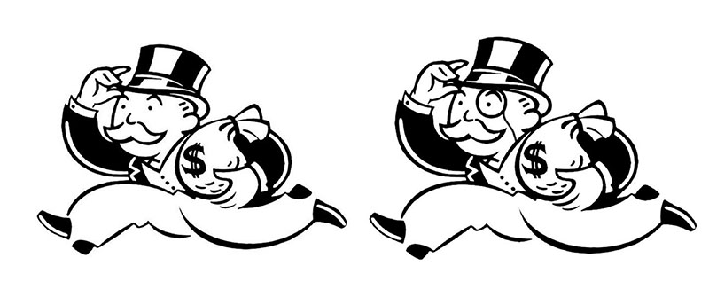 Monopoly Man monocle Image
