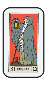 The Hermit Tarot Archetype Image