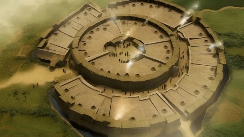 Arkaim ancient city Image