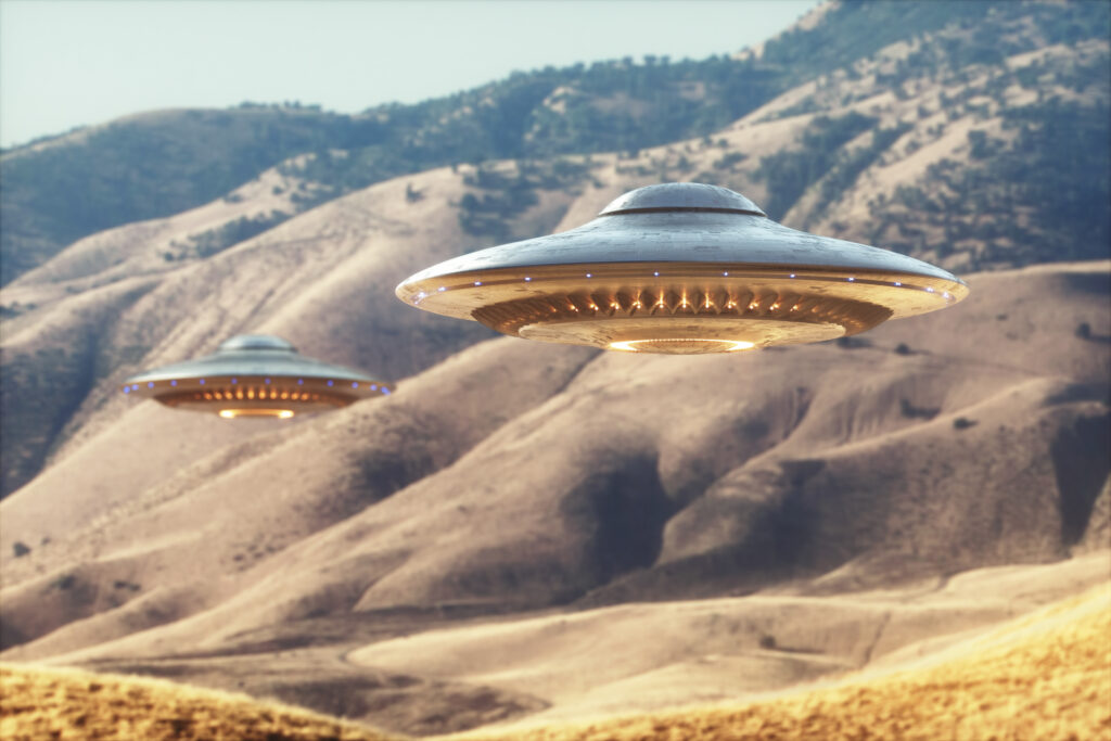 UFO hotspots in California Image